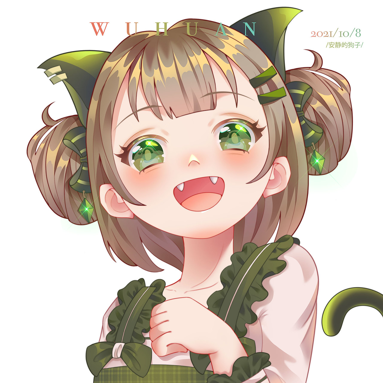 一张头像的绘画过程（图ZMjczNDkzNDEy） - 商业插画 - 站酷设计师安静的狗子原创素材 - 站酷ZCOOL