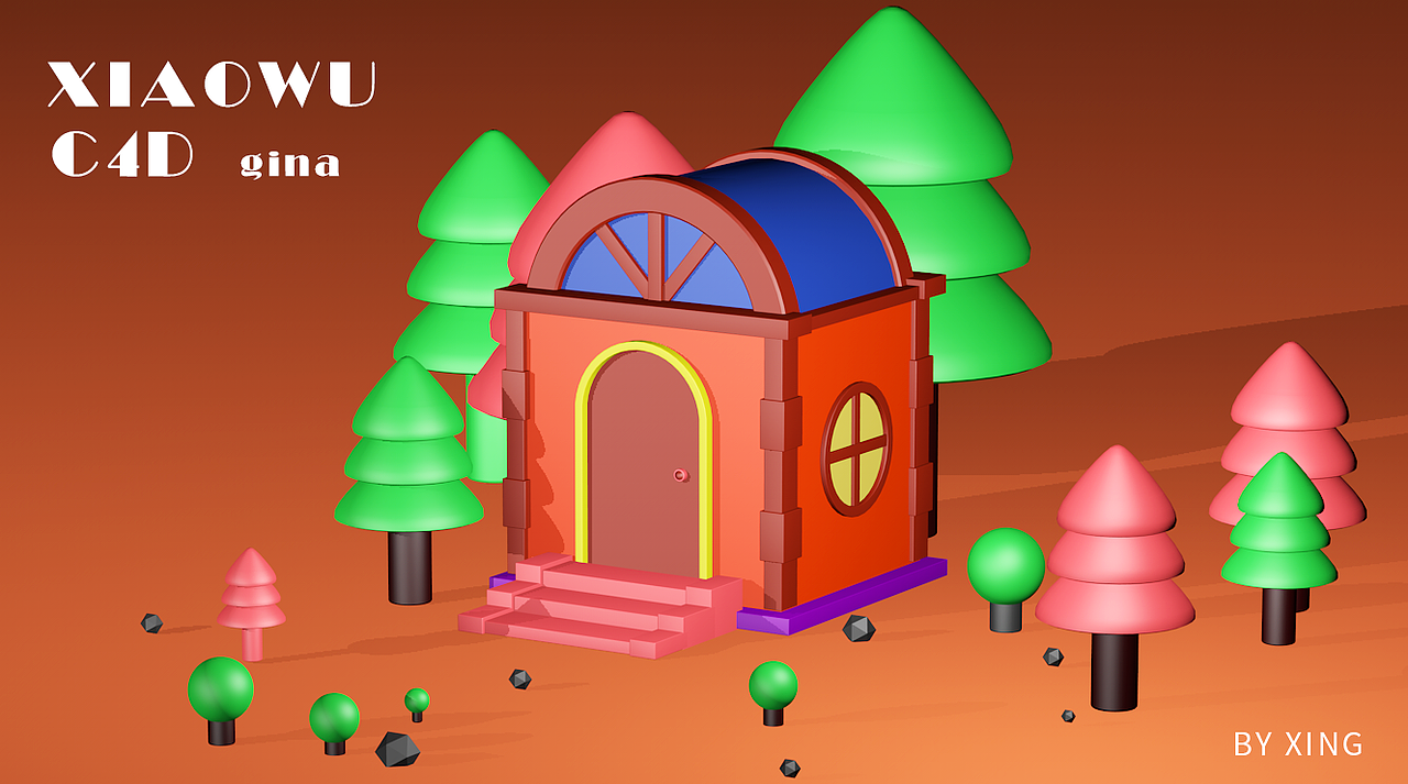 C4D临摹练习（图ZMjUwNTc5ODAw） - 其他UI - 站酷设计师王鸡毛原创素材 - 站酷ZCOOL