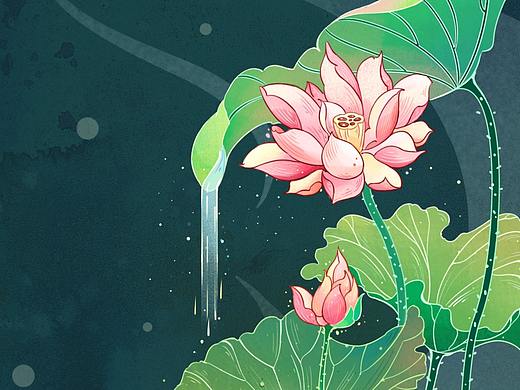 《三花小景(1)》