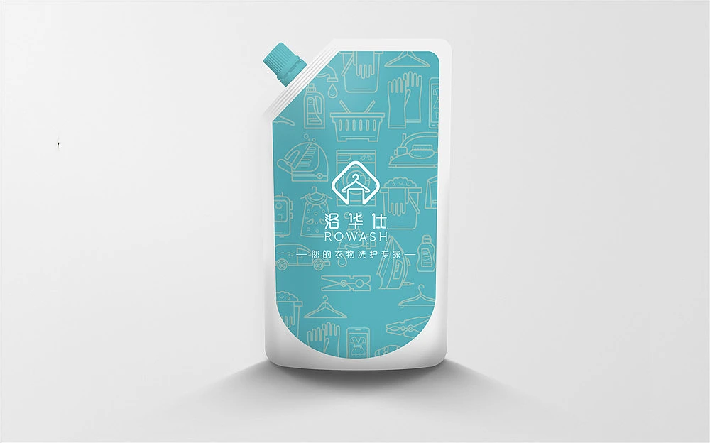 洛华仕衣物洗护品牌形象设计