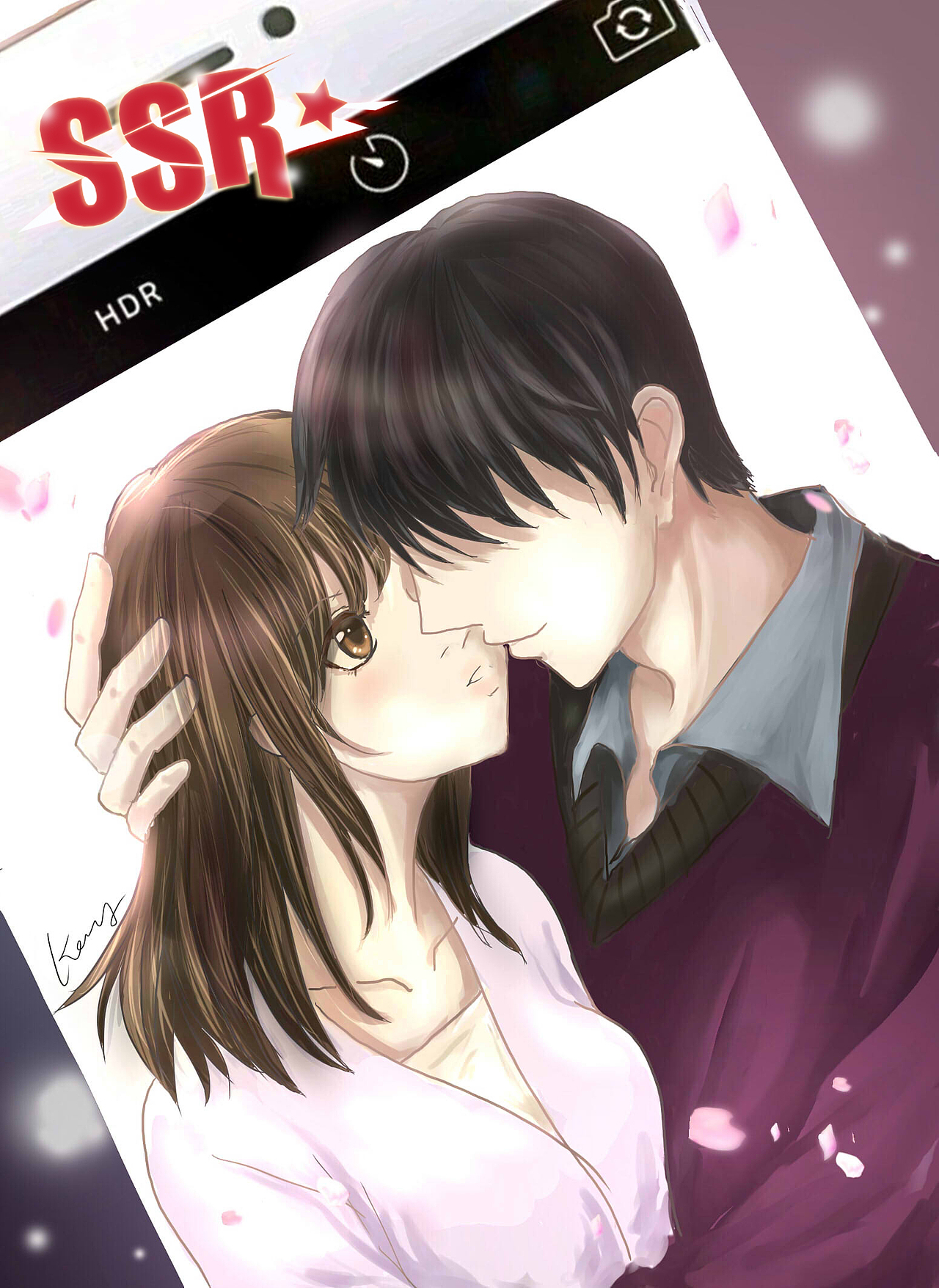 《恋与制作人》同人ssr 