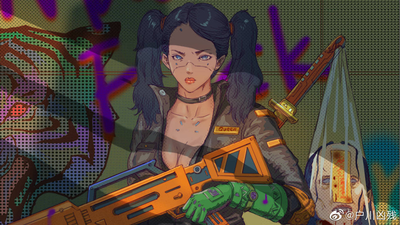 女杀手|插画|创作习作|岳毅恒 - 原创作品 - 站酷 (zcool)