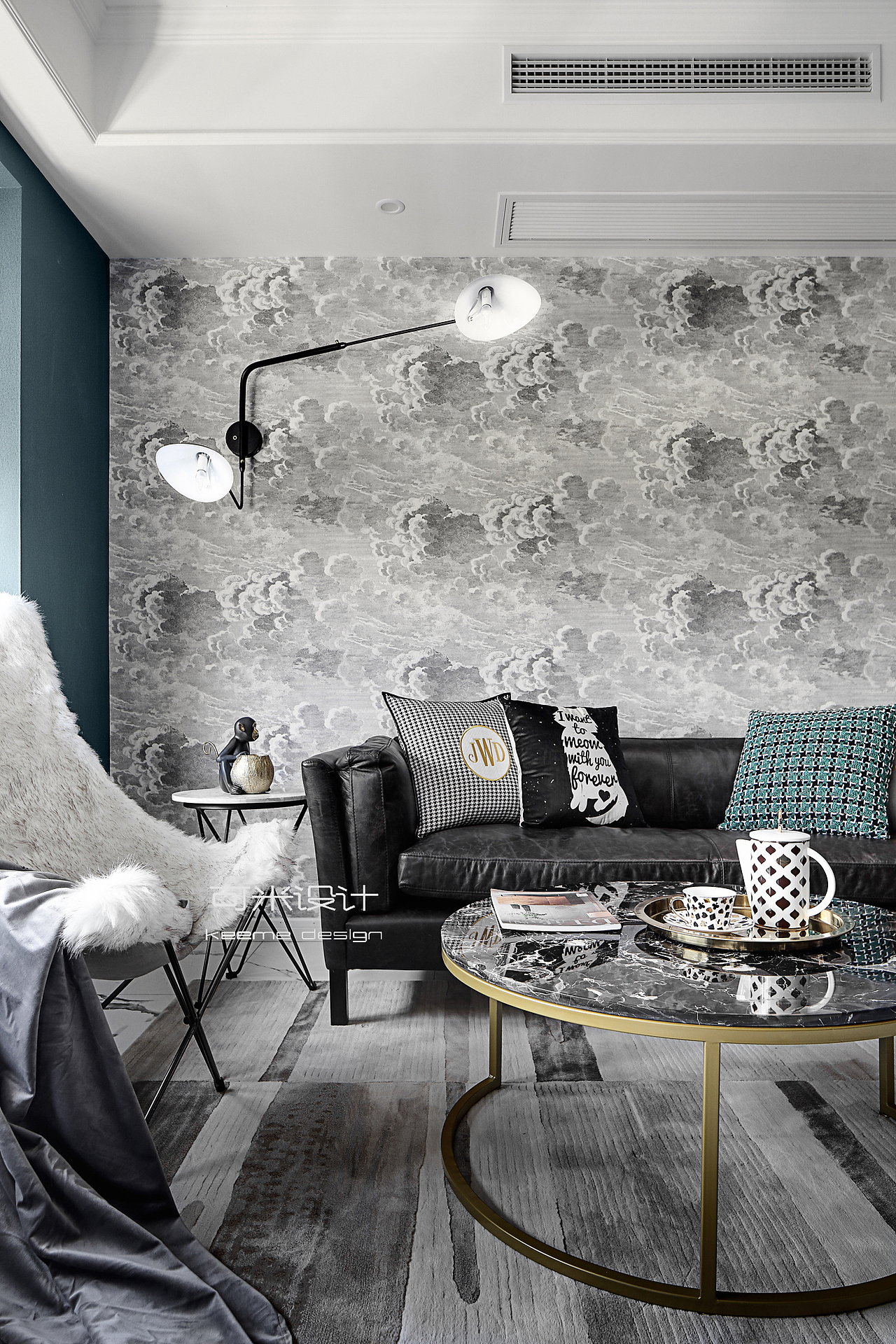 《Gentle Life》——实用与颜值并存的时髦空间（图ZMTM3MTI4NzI4） - 家装设计 - 站酷设计师南京可米设计原创素材 - 站酷ZCOOL