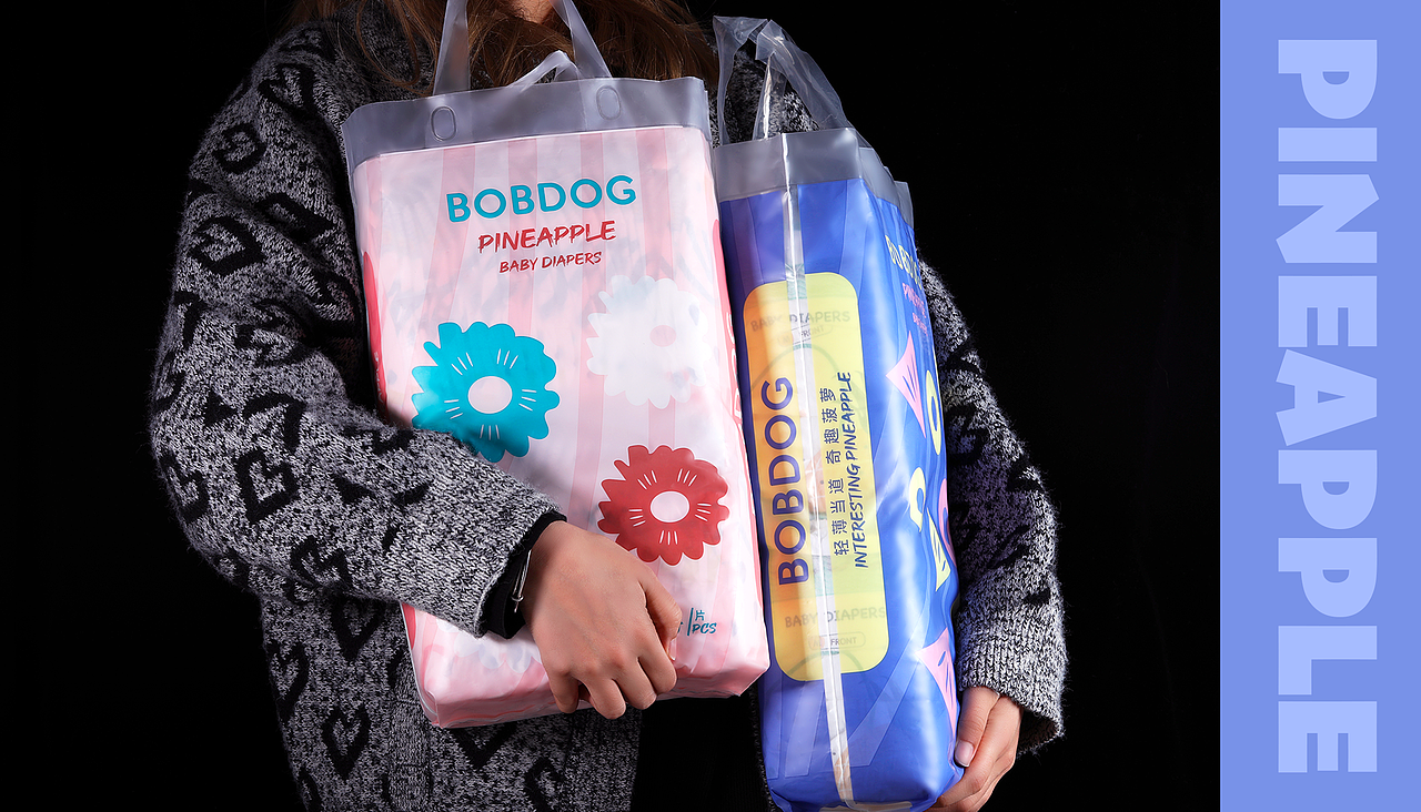 BOBDOG母婴|新菠萝纸尿裤