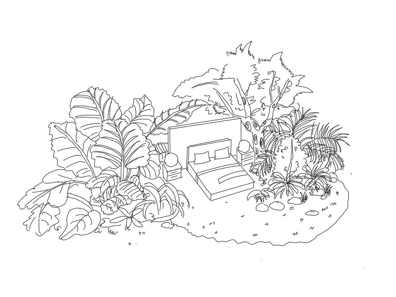 华耐设计基金·发现未来设计·中国行 -花艺效果图绘制（图ZMTcyMTA3MDMy） - 商业插画 - 站酷设计师MIKO_WANG原创素材 - 站酷ZCOOL