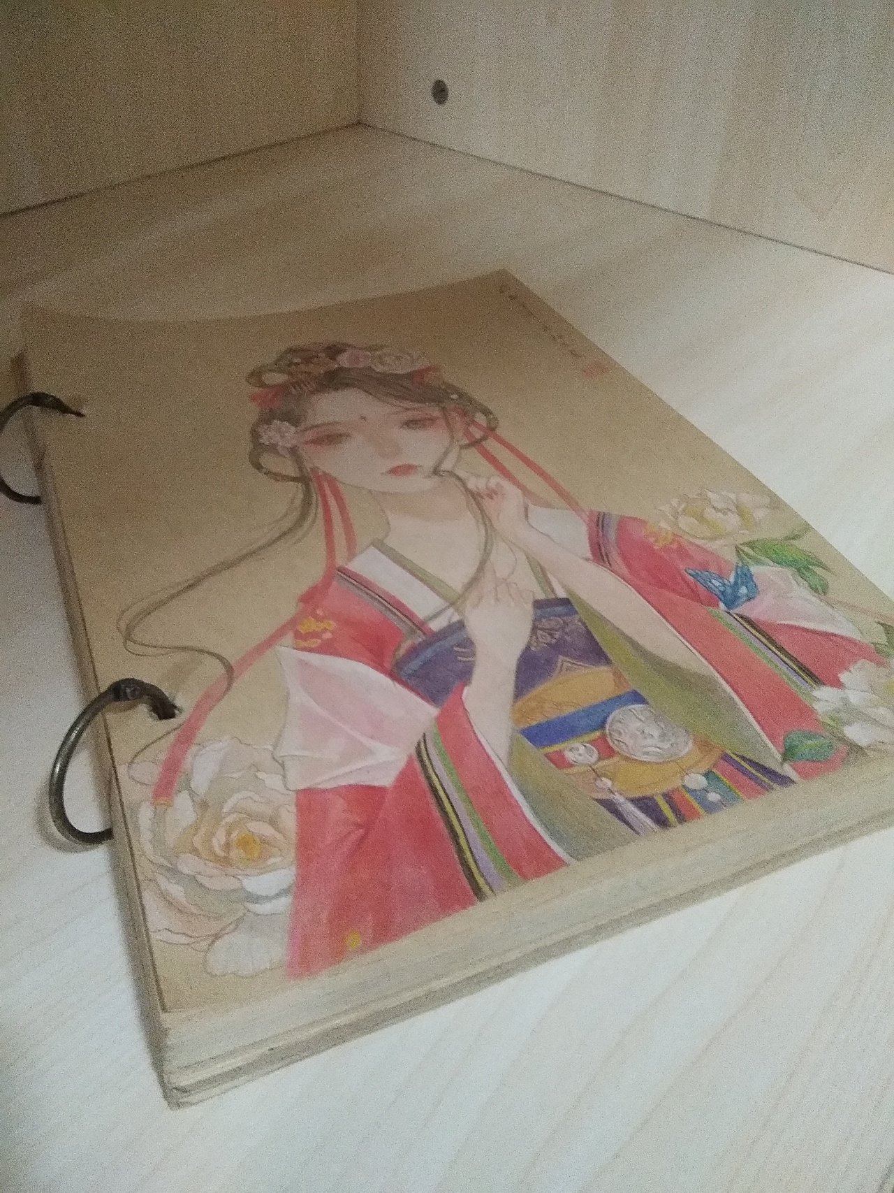 彩铅手绘 · 古风