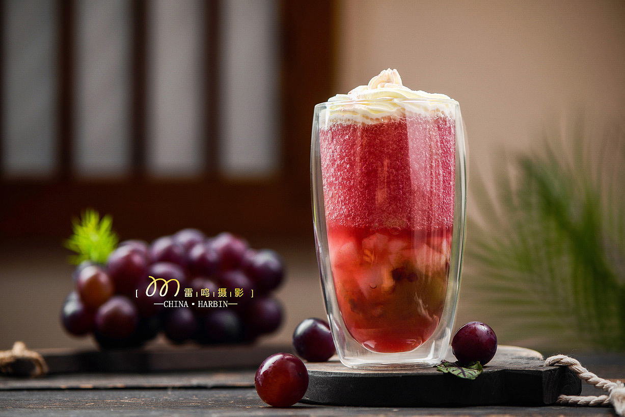 《果汁冰沙饮料》 美食 产品 环境 哈尔滨雷鸣摄影