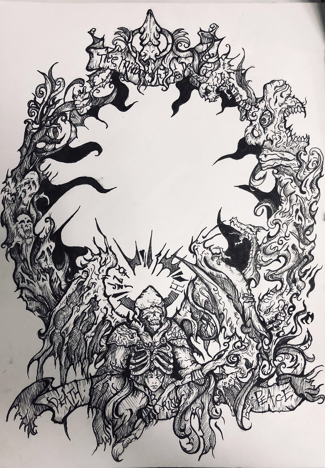 死神之眼（图ZMTU0Mjk3OTc2） - 新锐潮流插画 - 站酷设计师Joshua_Tang原创素材 - 站酷ZCOOL
