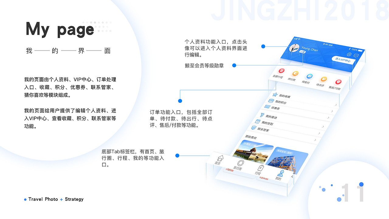 APP UI休闲旅游