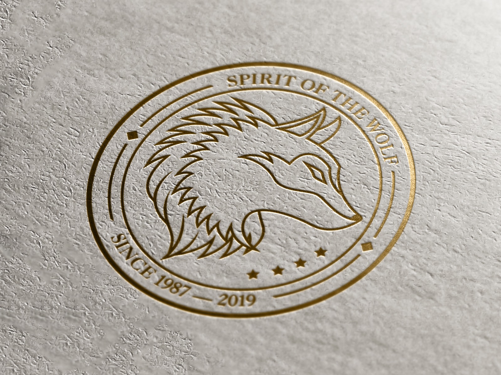 狼图腾logo设计提案