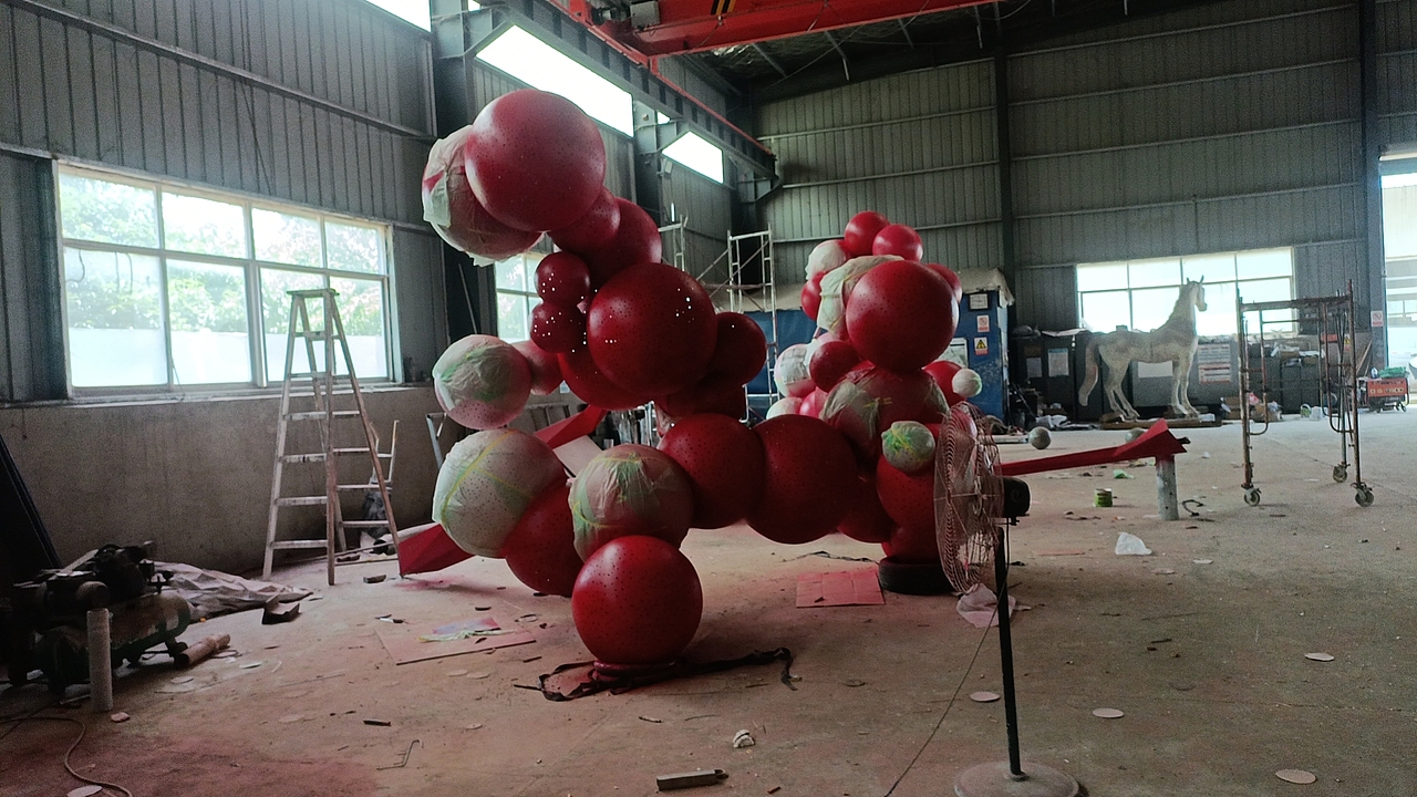 昆明-售楼部-树🌲生产-制作-安装过程展示（图ZMzQ4Nzc2MzI4） - 雕塑 - 站酷设计师德森雕塑标识景观原创素材 - 站酷ZCOOL