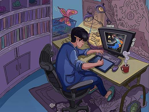 梦游汤山-漫画家的自我修养