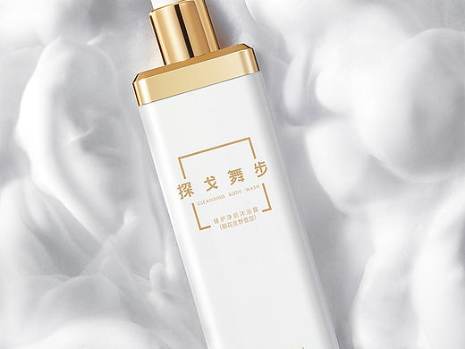 探戈舞步 -美妆洗护产品静物场景摄影白底拍摄精修图