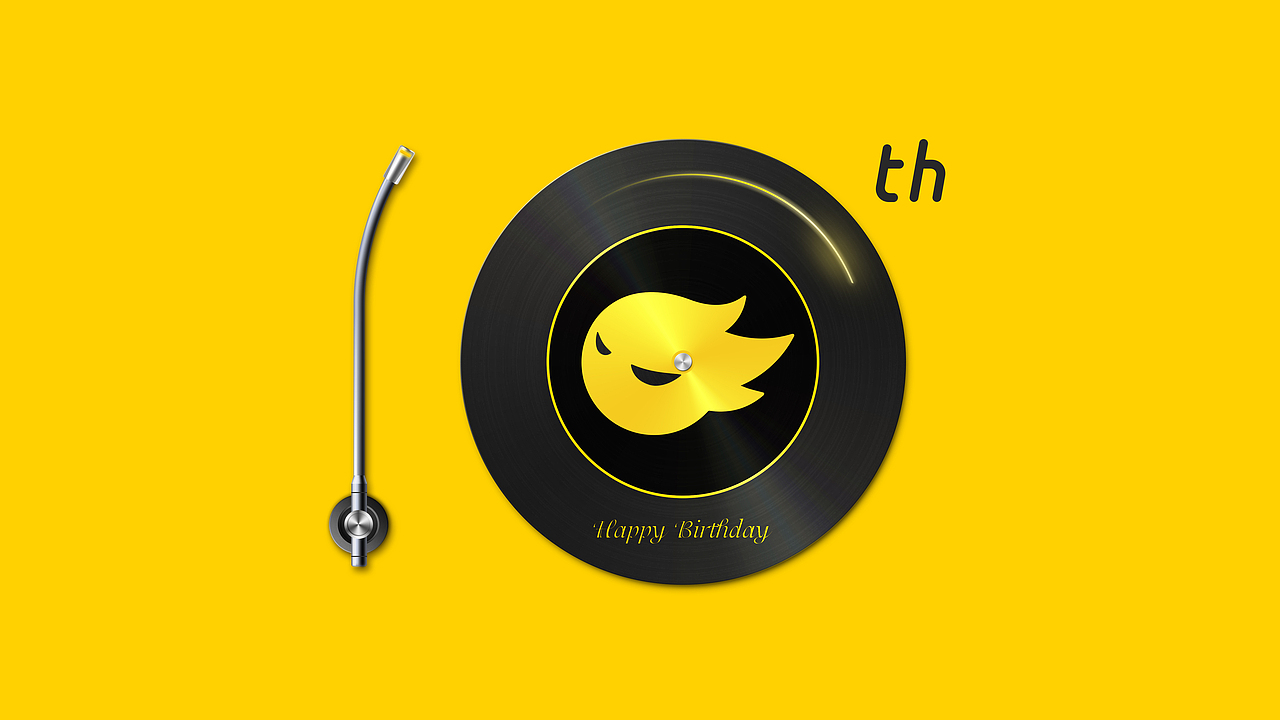 站酷十周年-单曲循环老唱片（图ZNTI1OTkzMjQ=） - 其他UI - 站酷设计师雪克原创素材 - 站酷ZCOOL