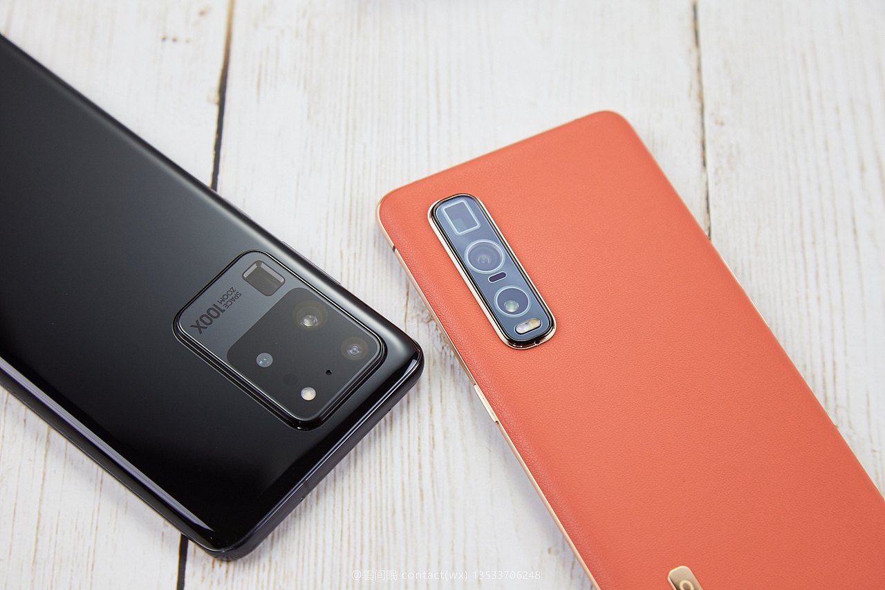 OPPO Find X2 Pro、三星S20 Ultra 双机图