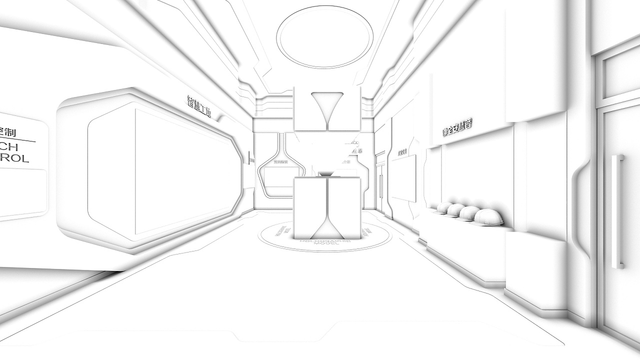 展厅 科技展厅 智慧展厅 企业展厅|空间|展陈设计|xxxx小宝 - 原创作