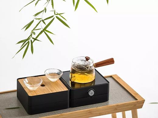 一个超能“装”的电陶炉！茶盘、茶点、电线通通装下（个人主页-ZMzk0MzE2NzY=） - 生活用品 - 站酷设计师DaBinDesign原创素材 - 站酷ZCOOL