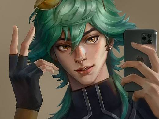 Ez伊泽瑞尔自拍