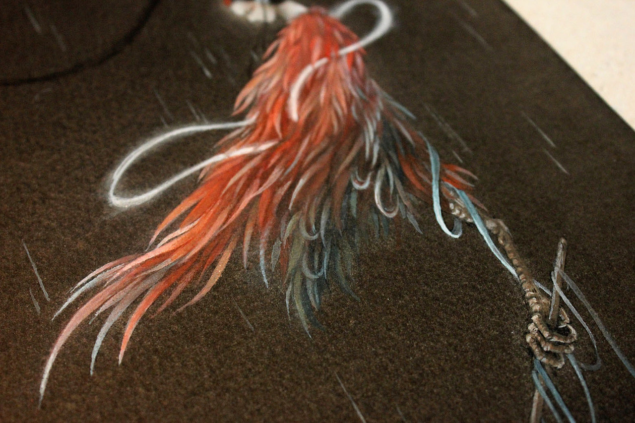 中国百鬼金华猫妖讹火毕方