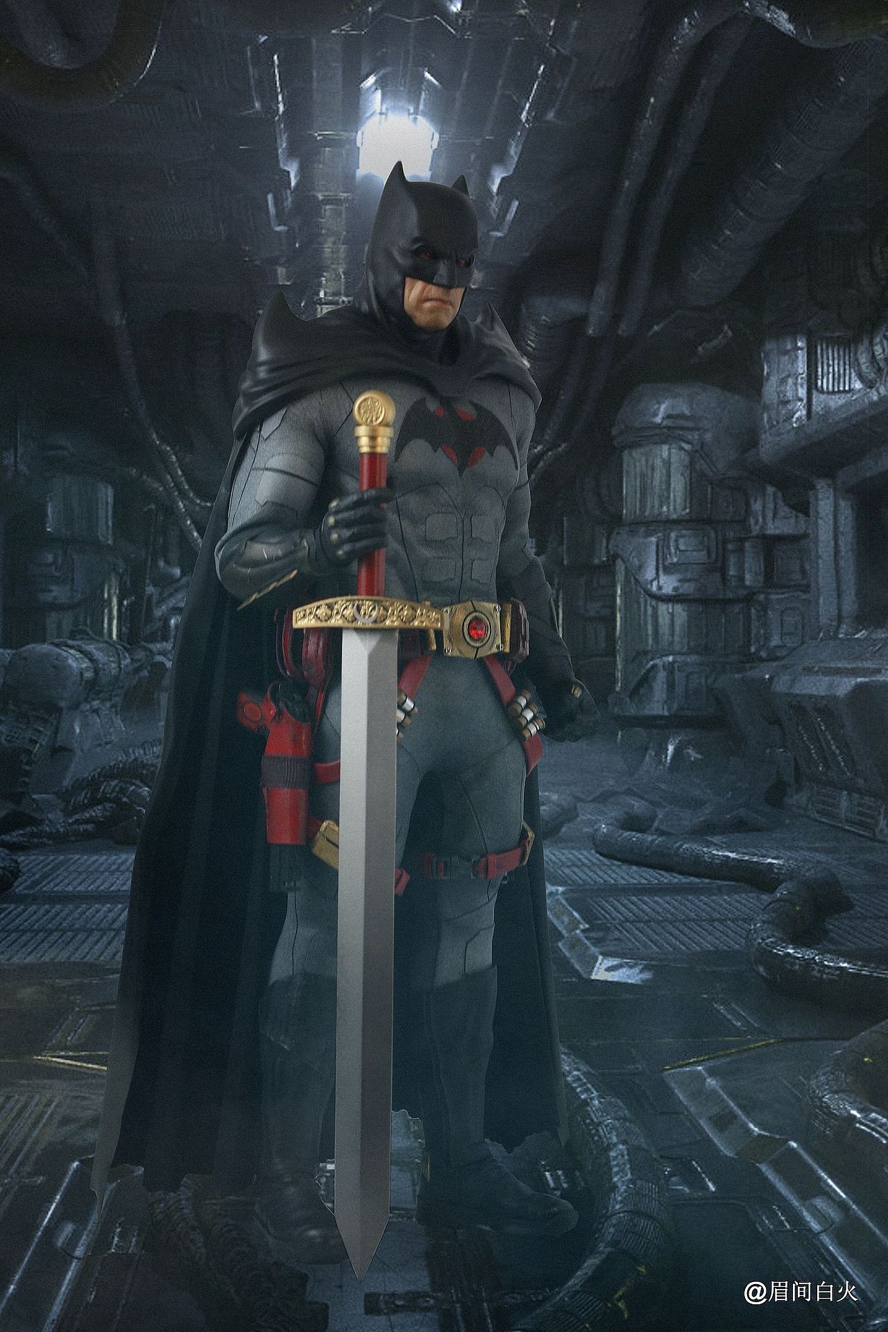 眉间白火的臆造自d之闪点蝙蝠侠托马斯韦恩