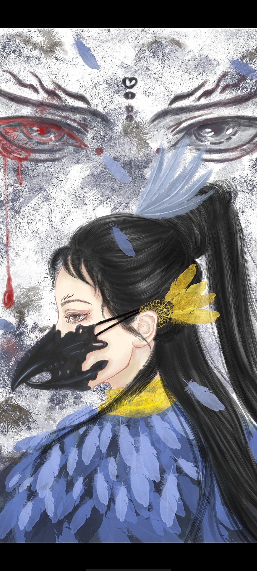 古风插画（图ZMjQxNTc4Njg4） - 创作习作 - 站酷设计师無琂ALin原创素材 - 站酷ZCOOL
