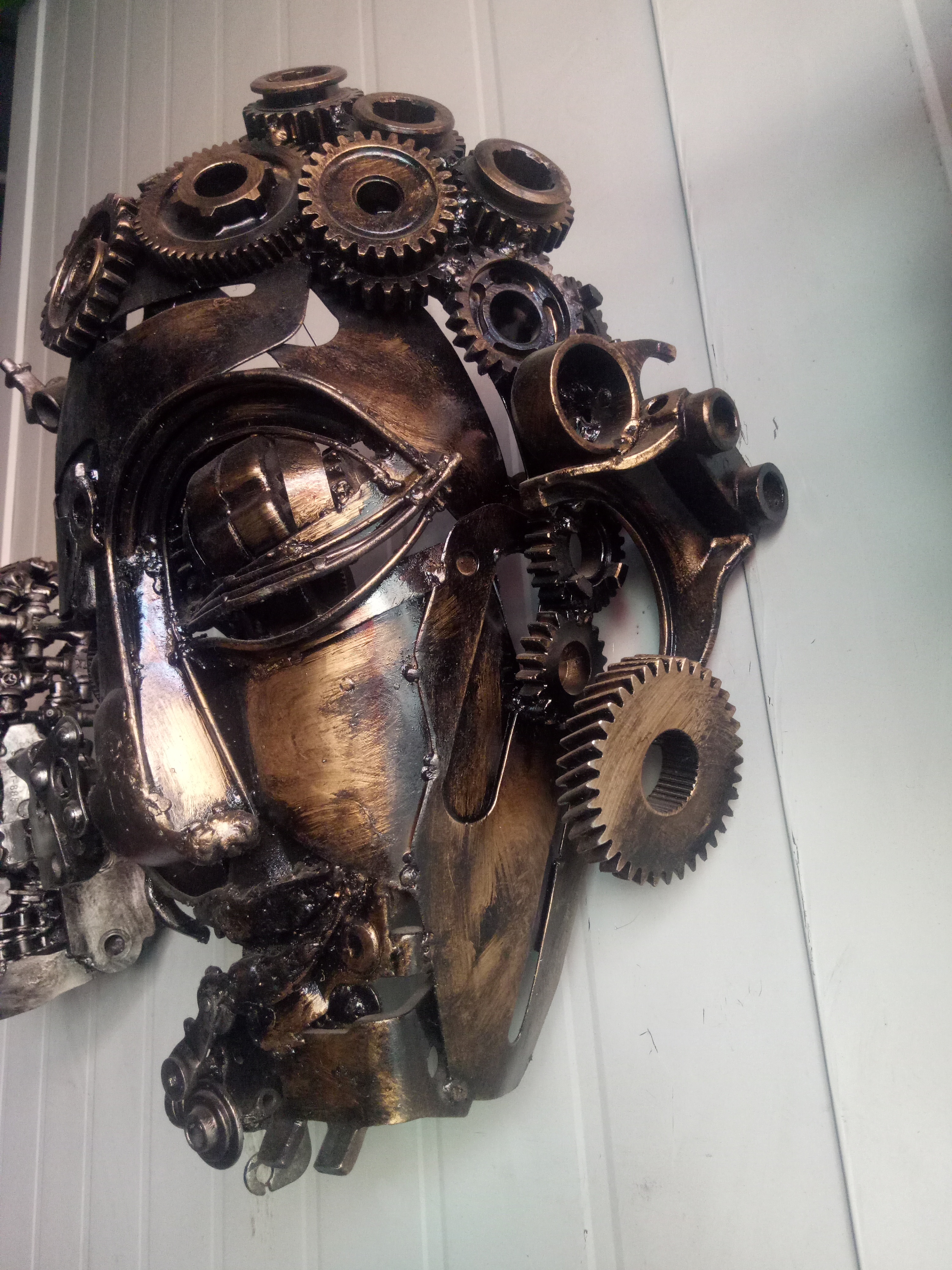 一念之间 铁艺雕塑重金属朋克风|纯艺术|雕塑|zhinanzhen - 原创作品