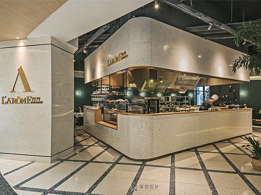 【餐饮】NAYUNDESIGN丨 L'arôme Express 芳芳法餐厅