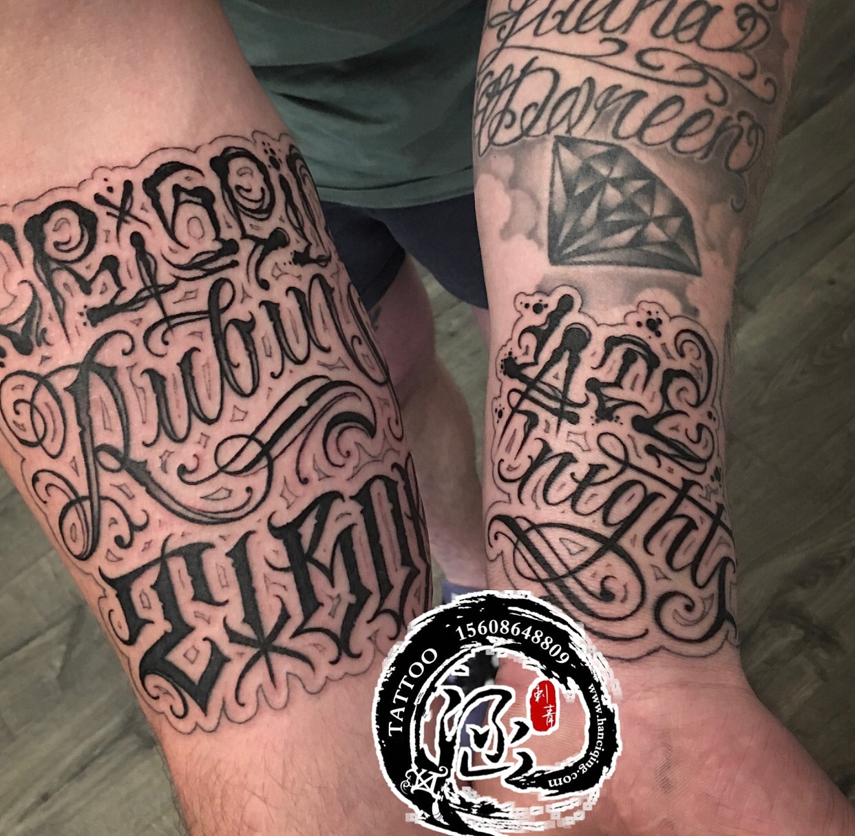 武汉纹身涵刺青、日常更新、