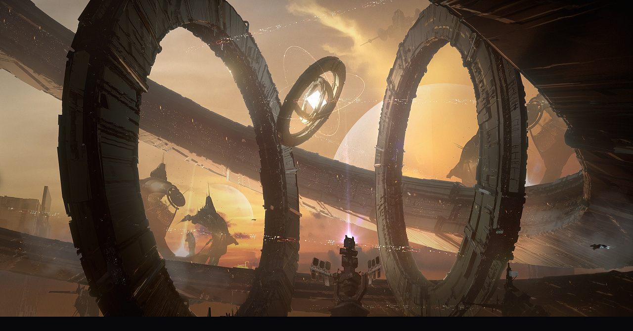 三体画册星环城