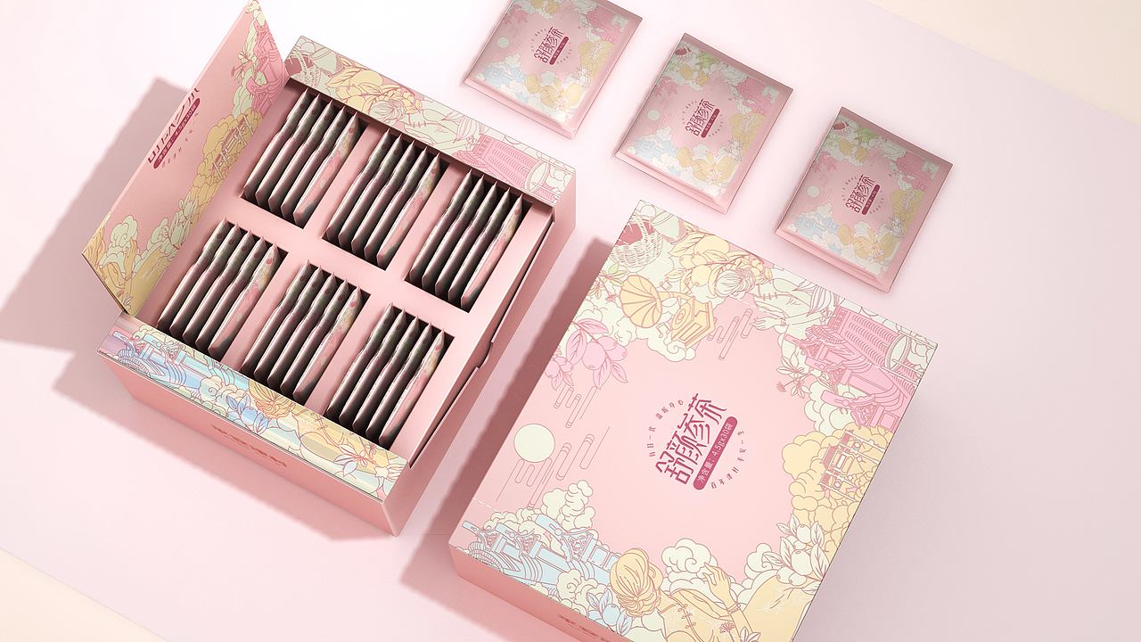 养生茶包装设计袋泡茶包装设计代用茶包装设计