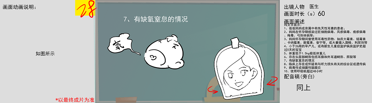 新生儿听力筛查科普宣教片2021-8（图ZMjY4MDIxNTA4） - 动画片 - 站酷设计师leung_tse原创素材 - 站酷ZCOOL