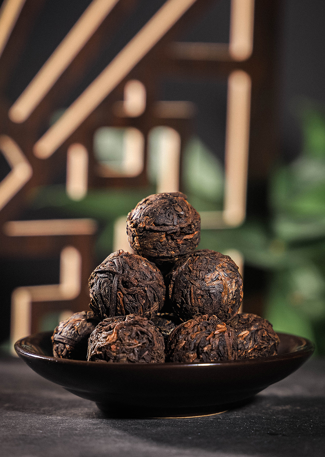 产品摄影-茶叶普洱龙珠茶