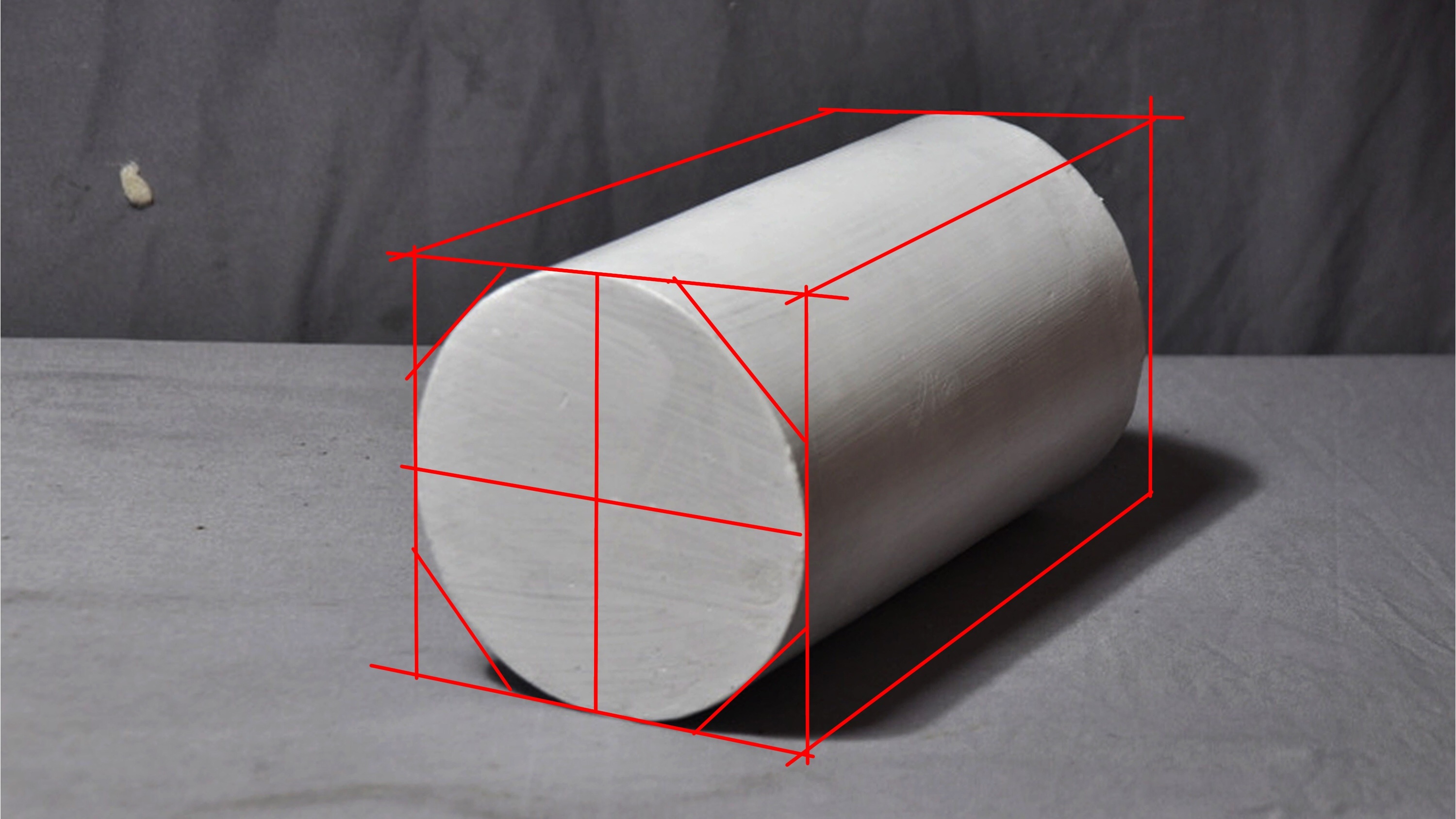 几何体石膏像结构透视大全