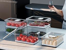 冰箱记时保鲜盒