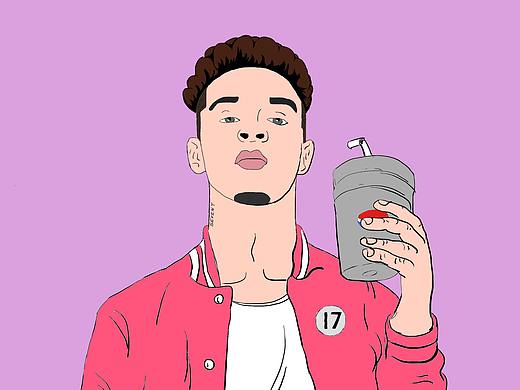 手绘头像（个人主页-ZMjYzODM5ODQ=） - 艺术插画 - 站酷设计师十七十七十七原创素材 - 站酷ZCOOL