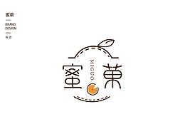 蜜菓logo及vi