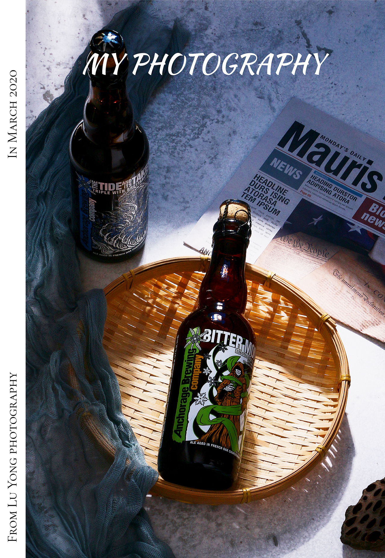 美国原瓶进口安克雷奇精酿啤酒系列photography|摄影|产品摄影|陆三岁