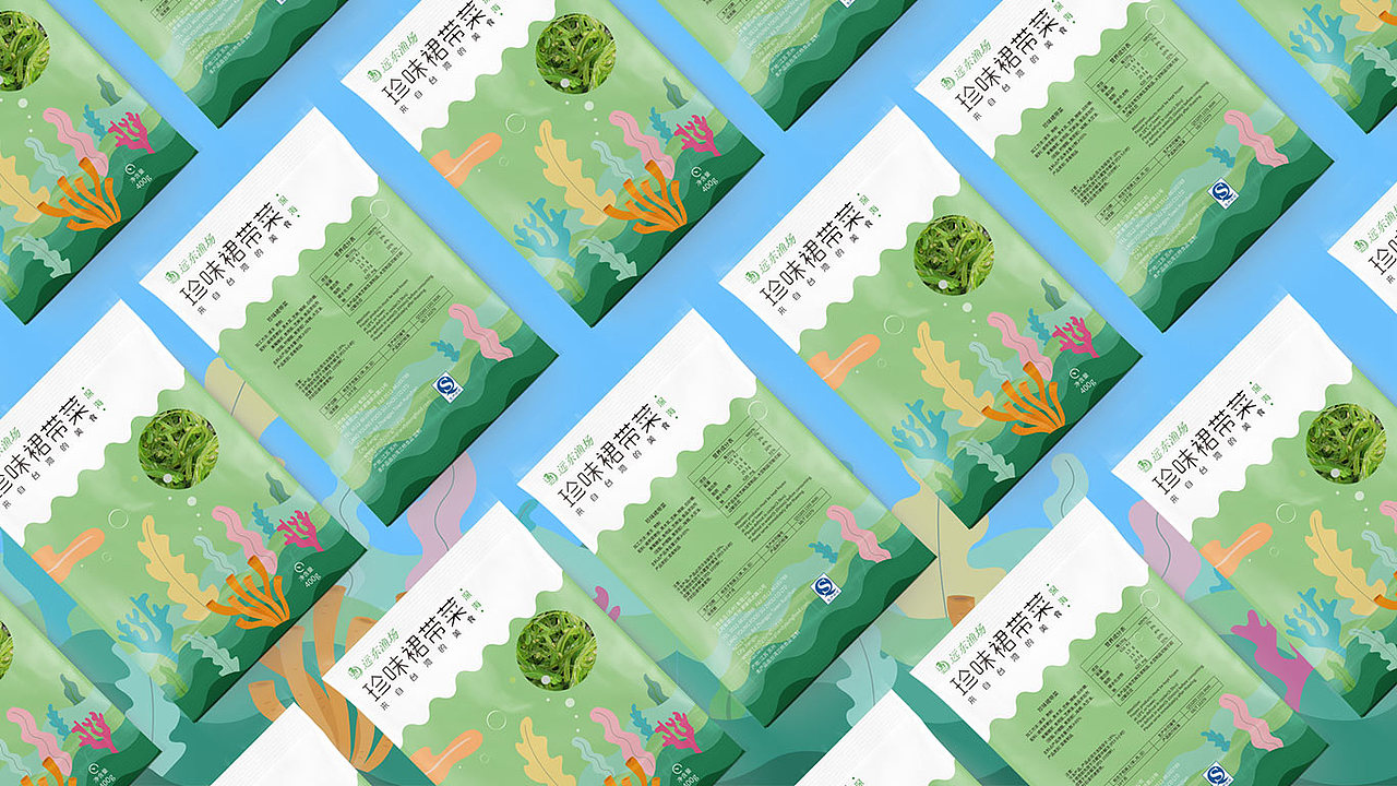创意策划/产品VI/包装设计/远东渔场-裙带菜