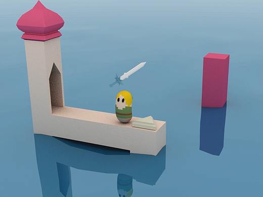 Link X Monument Valley