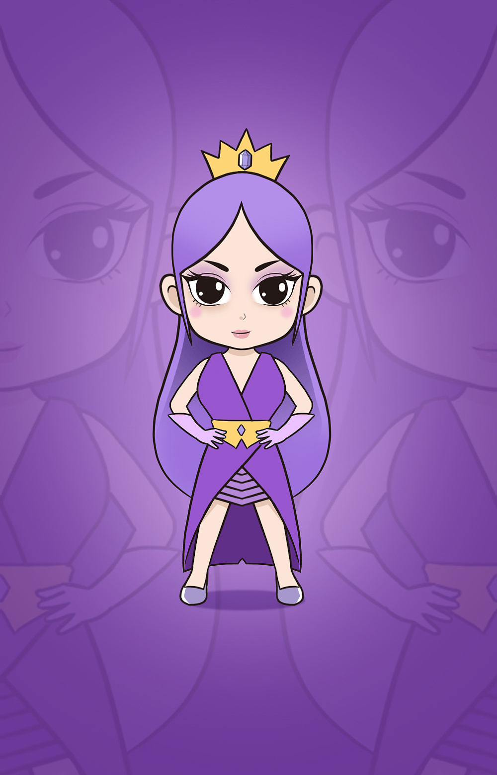 产品IP形象设计方案-女王（图ZMjUwNjE4MTky） - 概念设定 - 站酷设计师miro_ZJ原创素材 - 站酷ZCOOL
