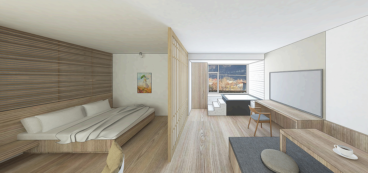 北京尚隐面包树民宿设计（图ZMjg3MDMzOTA4） - 建筑设计 - 站酷设计师李根建筑事务所原创素材 - 站酷ZCOOL