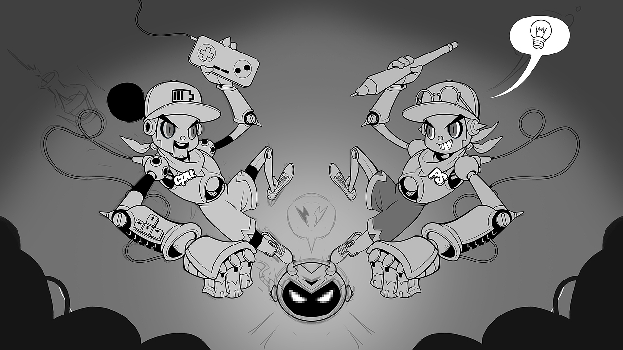 双能机械师（图ZMTg0NTAxMTI0） - 其他平面 - 站酷设计师顽皮火工作室原创素材 - 站酷ZCOOL