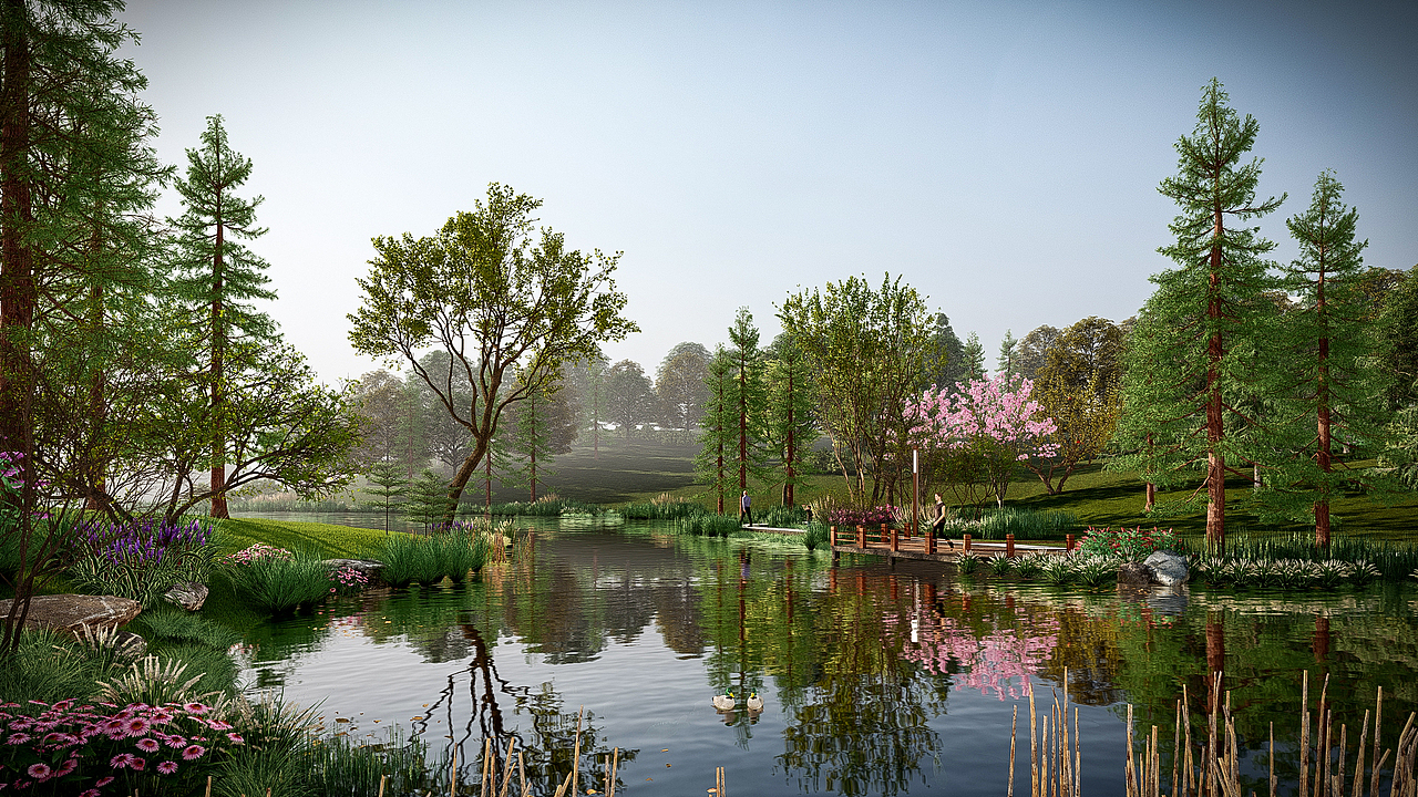 lumiom山体公园效果图