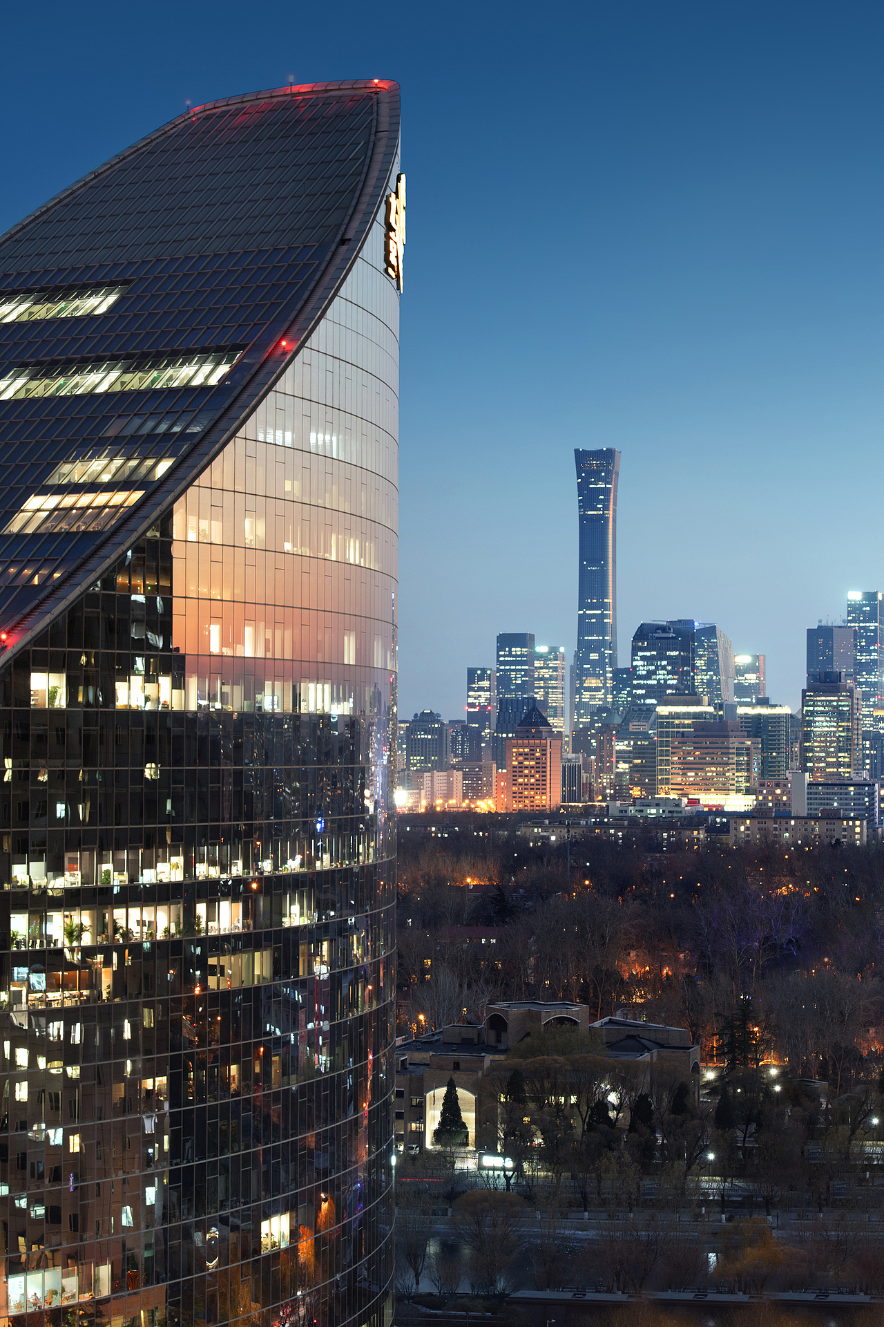 建筑空间写字楼修图