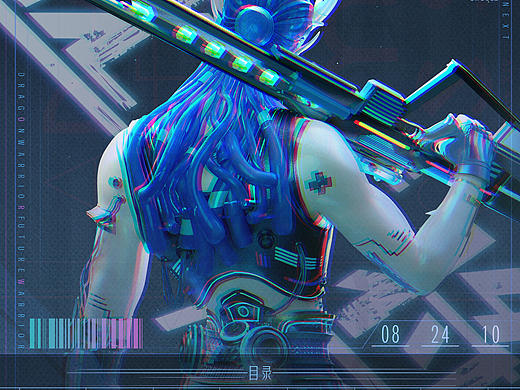 【大话西游角色焕新】— 龙战将 · 未来战士