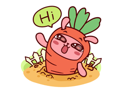 冷兔KAKAO表情（图ZMjEyMDE4Mjg=） - 网络表情 - 站酷设计师冷兔同学原创素材 - 站酷ZCOOL