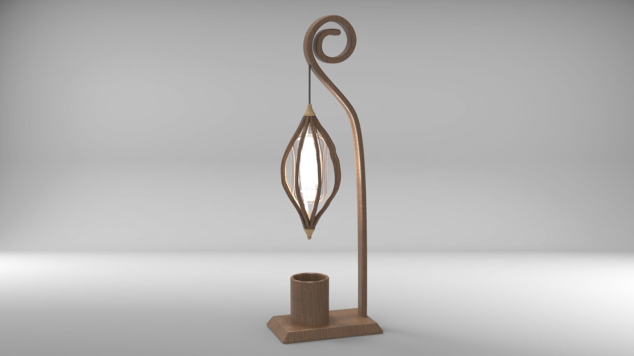 文创台灯|工业/产品|其他工业/产品|宇宙上有柏树 - 原创作品 - 站酷