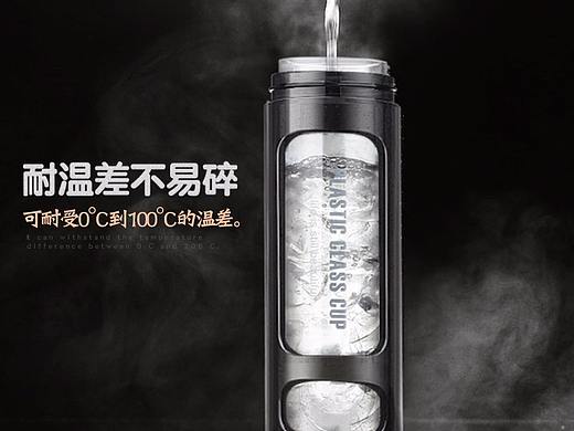 玻璃杯保温杯详情页