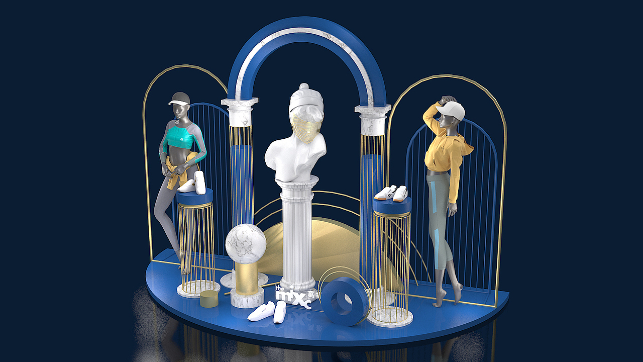 橱窗/服装dp点展示