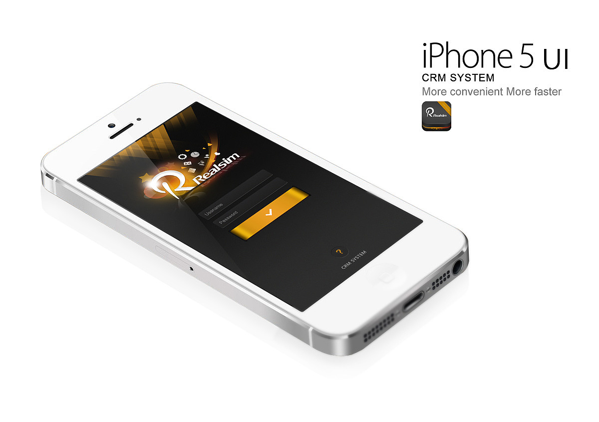 CRM经验分享-Iphone5 UI（图ZODE3OTY0NA==） - 主题/皮肤 - 站酷设计师张三告原创素材 - 站酷ZCOOL